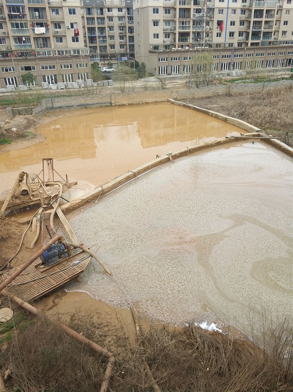 张家口沉淀池淤泥清理-厂区废水池淤泥清淤
